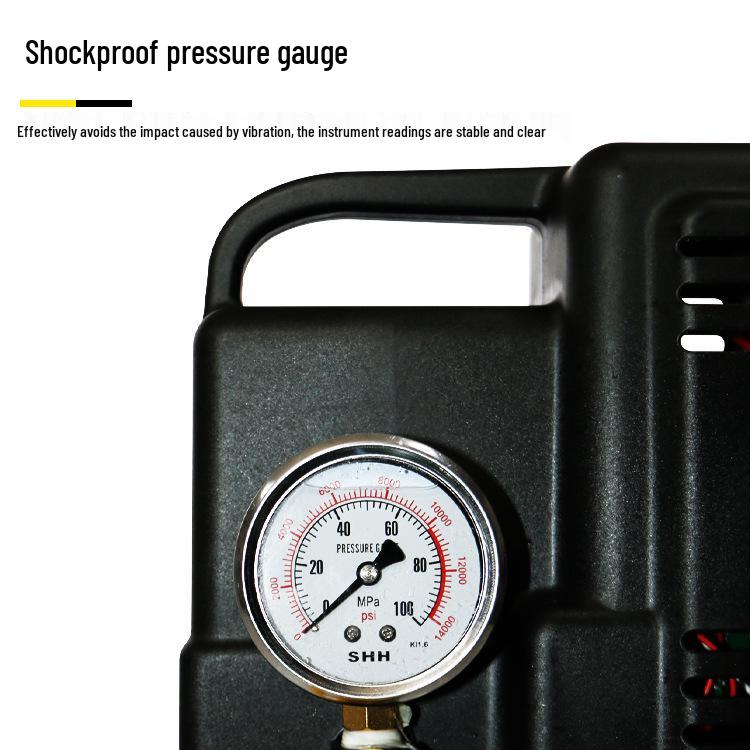 Manual Charge Pedal-Operated Ultra-High Pressure Solenoid Valve Hydraulic Pump Station 700 Small Press