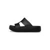 Crocs Getaway Platform H-Riem 23cm Sandalen, Schwarz,