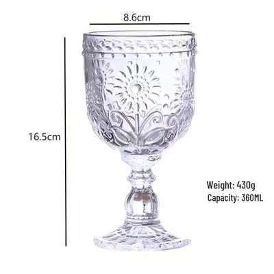 Sada sklenic na víno a vodu Shangqi Crystal