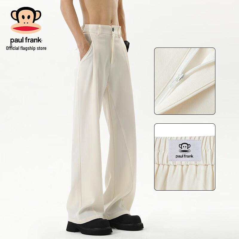 Paul Frank Men s Ice Silk Loose Straight Casual Pants 3XL