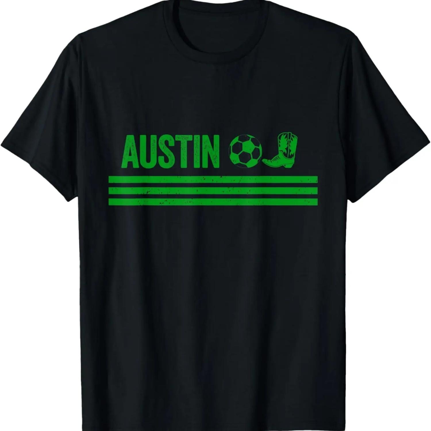 

Austin Cowboy Boot Football Club T-Shirt S чёрный