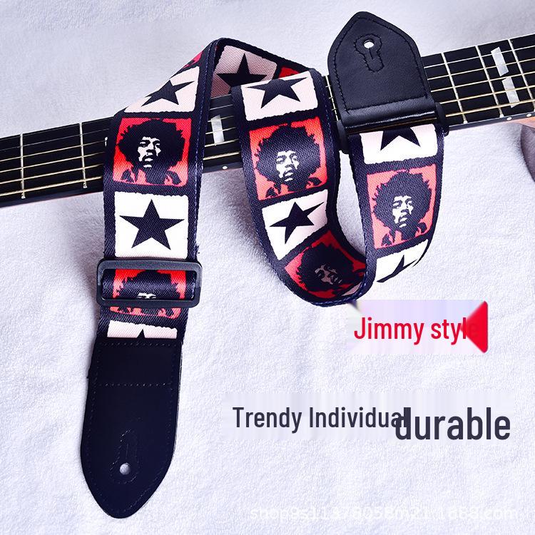 Adjustable Crossbody Strap for Guitars and Ukuleles - Unisex