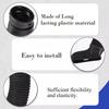1 Pair Black Car Air Intake Hose Left Right Side Fit for Benz C300/C350/E350 2720903582 2720903682