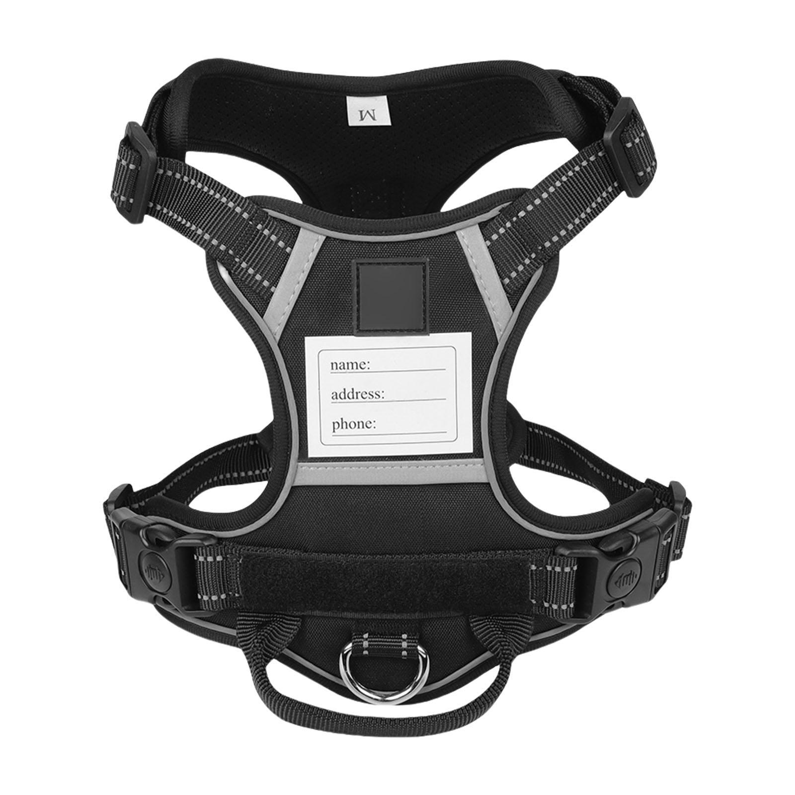 

Жилет с табличкой для собак, регулируемый жилет для дрессировки, питомец, сильный, для тренировок, ходьбы, плавания, походов, табличка с табличкой