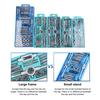 Metal Carbon Steel Tapping Tooth Set with Storage Box Durable Wear-Resistant High Precision Wide Size Range Tapping Tooth Kit