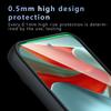 For Google Pixel 9 Pro XL Case Skin-Touch TPU+PC Matte Phone Shell,Transparent Black