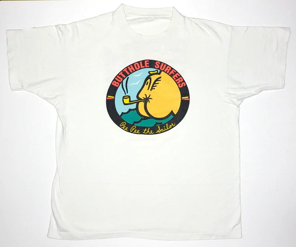 

Butthole Surfers - Pee Pee The Sailor Tour Unisex T-Shirt All Sizes VN1210 Unisex T-Shirt XXXXL