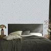 Checkerboard wallpaper light gray, white and blue 50x1000