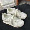 Mesh Breathable Thin German Training 22 Autumn New Thick-soled Lightweight Casual Sports Shoes