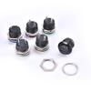 16Mm 12V-24V Waterproof Car Led Power Push Button Momentary Switch Metal On/Of