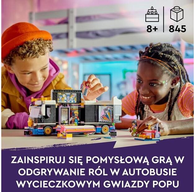 LEGO Friends 42619 Концертный автобус поп-звезды