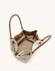 JWPEI 2025 Dumpling Handbag: Genuine Leather Tote & Crossbody Bag, Available In Large & Small Sizes for Women.