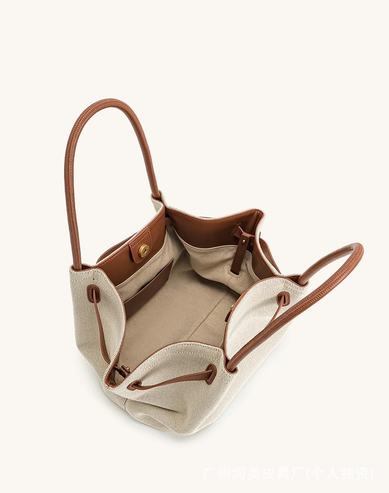 JWPEI 2025 Dumpling Handbag: Genuine Leather Tote & Crossbody Bag, Available In Large & Small Sizes for Women.