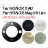 Rear Back Camera Glass Lens For Honor X9D Magic8 Lite Magic 8 Lite 5G Rear Camera Cover With Frame Bezel Replacement MTN-NX1