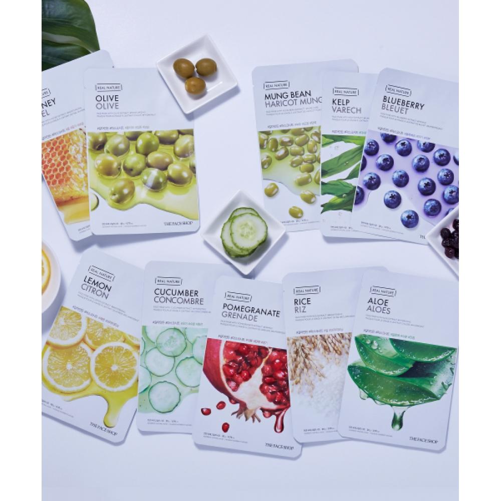 The Face Shop  Choose 1  Refreshed Mask Sheet X 20ea Red ginseng