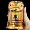 Solar Camping Lantern Lightweight Waterproof USB Rechargeable LED Light Ultra Bright Outdoor Hiking Tent Hanging Emergency Lamp