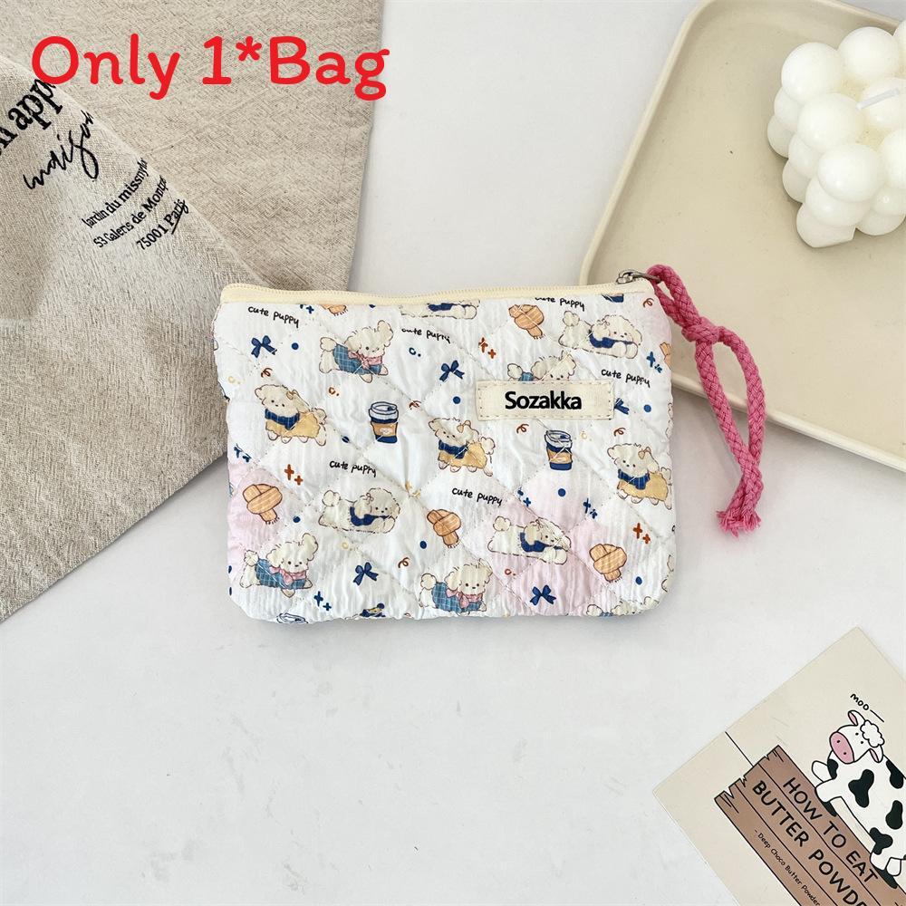 Cartoon Character Polyester Travel Organizer With Embossed Pattern For Women