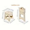 Portable Folding Stool Capacity Compact Camping Seat | Lightweight for Fishing Hiking Outdoor Events Subway Bus Commuting