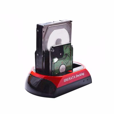 Βάση HDD 875D-J με υποδοχή ανάγνωσης πολλαπλών καρτών για 2.5/3.5 ιντσών SATA/IDE Σταθμός σύνδεσης σκληρού δίσκου