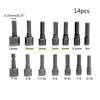 14 Pieces Power Driver Drill Bit Tools Set, 1/4 inch Driver Metric top sale