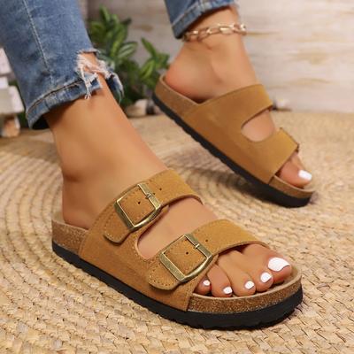 Damen Flache Sandalen Römersandalen Flats Zehensteg Strandsandalen Damen Sommer Neu Flache Schuhe für Damen Sandalen