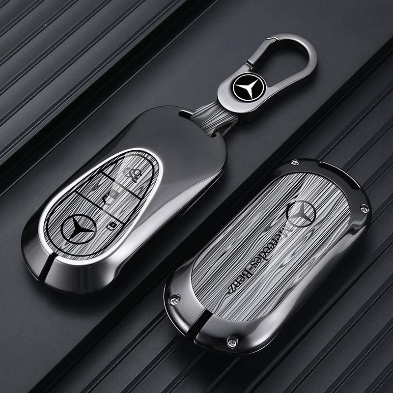 FIQ4  New 2025 Car Remote Key Cover Case Shell Fob For Mercedes Benz 2021 C /S Class W223 W206 S350L S400L S450L S500L Key Cover Case