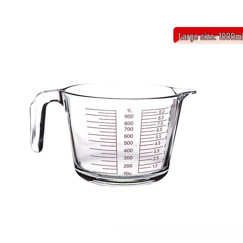 High-Temperature Glass Measuring Cup Set