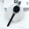 20 22mm Metal+Leather Strapr Samsung Galaxy Watch4 5 6 Active2 Bend for Huawei  GT4/GT/2e/pro 42/46mm Replacement Strap