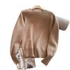 French Chic Women's Two-Piece Knitwear Set: Batwing Sleeve Pullover & Slim-Fit Split Over-the-Knee Skirt for Autumn/Winter.