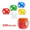 100 Pièces Clips Écarteurs Coins Système de Mise à Niveau pour Carrelage Sol Mur Installation Avec Plastique Tailles 1 À 3mm