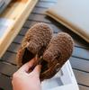 Style Children Furry Shoes Winter Plush Thickened Warm Shoes Fashion Shallow Cozy Footwear Kids Girls Outdoor Shoes I08316
