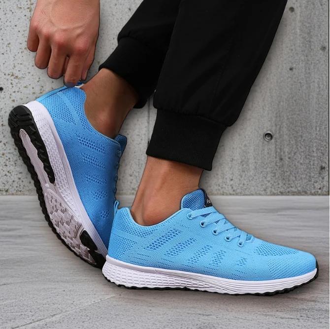 Running Shoes for Men Mesh Breathable Trainers Ladies Shoes Platform Sneakers Summer New Fashion Light Basketball Walking Shoes