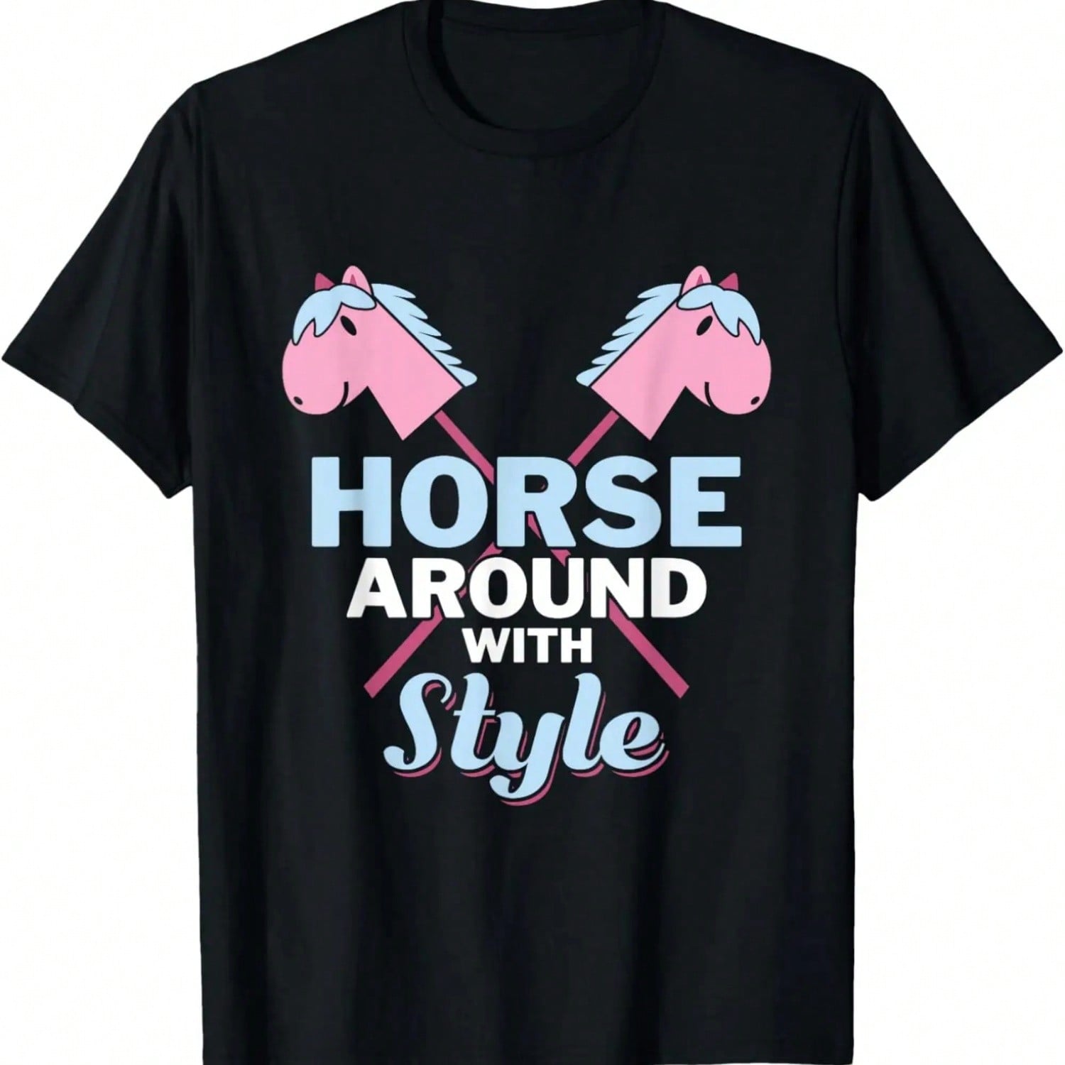 Life Is Better With Horses Riding Cute Horse S T-Shirt S