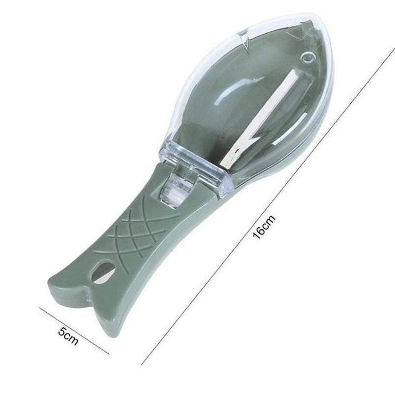 Plastik Balık Terazisi Kazıyıcı Balık Derisi Fırça Kazıma Balık Terazisi Fırça Rendeler Balık Bıçağı Temizleme Soyucu Ölçekleyici Kazıyıcı