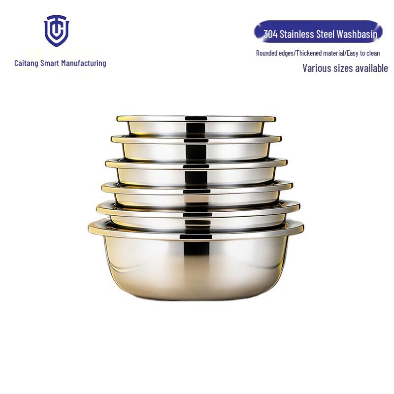 304 Stainless Steel Kitchen Bowls & Colanders