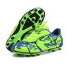 Children's Football Shoes Boys' Long Nails Broken Nails Training Shoes Rotary Buckle Lace-free Campus Football Lawn One Piece 2025