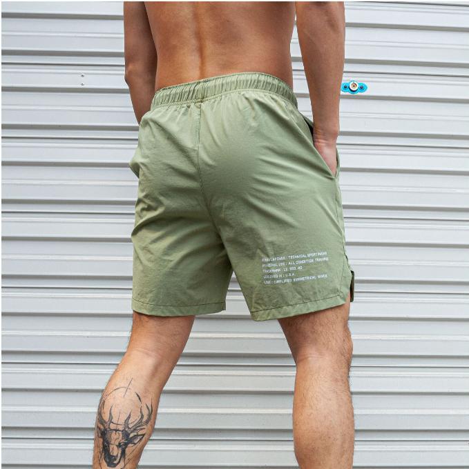 Men Shorts Light Weight Thin Short Pants Running Squat Fitness Shorts Men Gym Wear Quick-drying Drawstring Shorts