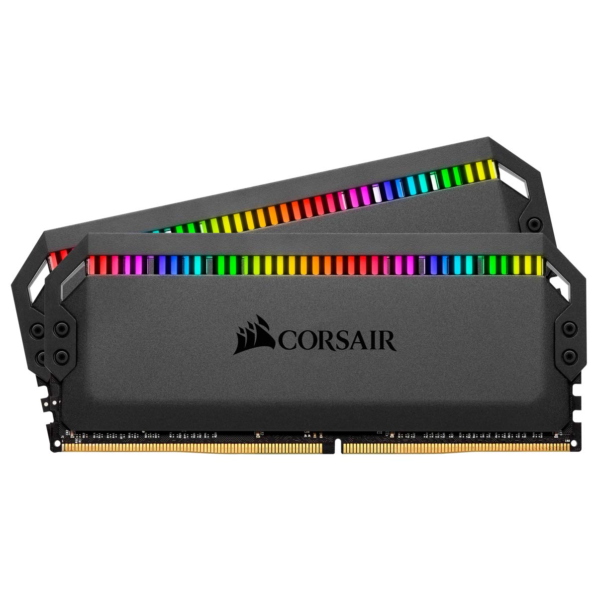 

CORSAIR Desktop PC Memory DOMINATOR PLATINUM RGB Series 32GB x CMT32GX4M2C3200C16 DDR4-3200MHz [16GB 2] чорний