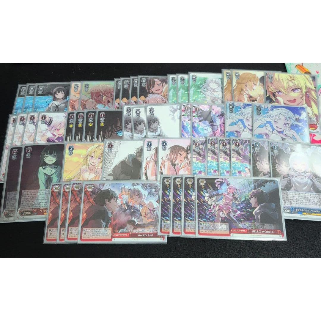 Weiss Schwarz Virtual Girl worlds end 8 door deck
