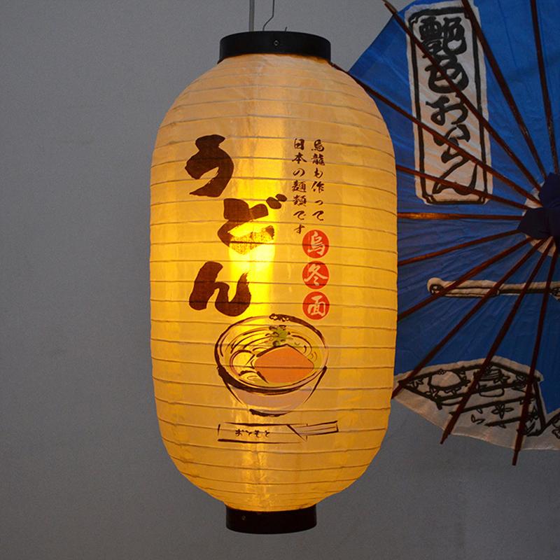 Japanese Style Satin Cloth Lanterns Pub Restaurant Decor Sign Bistro Sushi Sashimi Decor Waterproof Lantern Traditional Festival