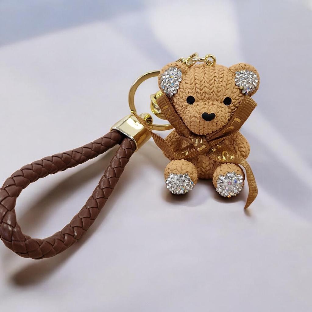 Teddy Bear Pendant For Keys, Bags, Backpacks