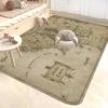 L-Lords Game Rings Hallway Carpet Retro Multiple Choice Living Room Kitchen Rug Non-Slip Welcome Rug