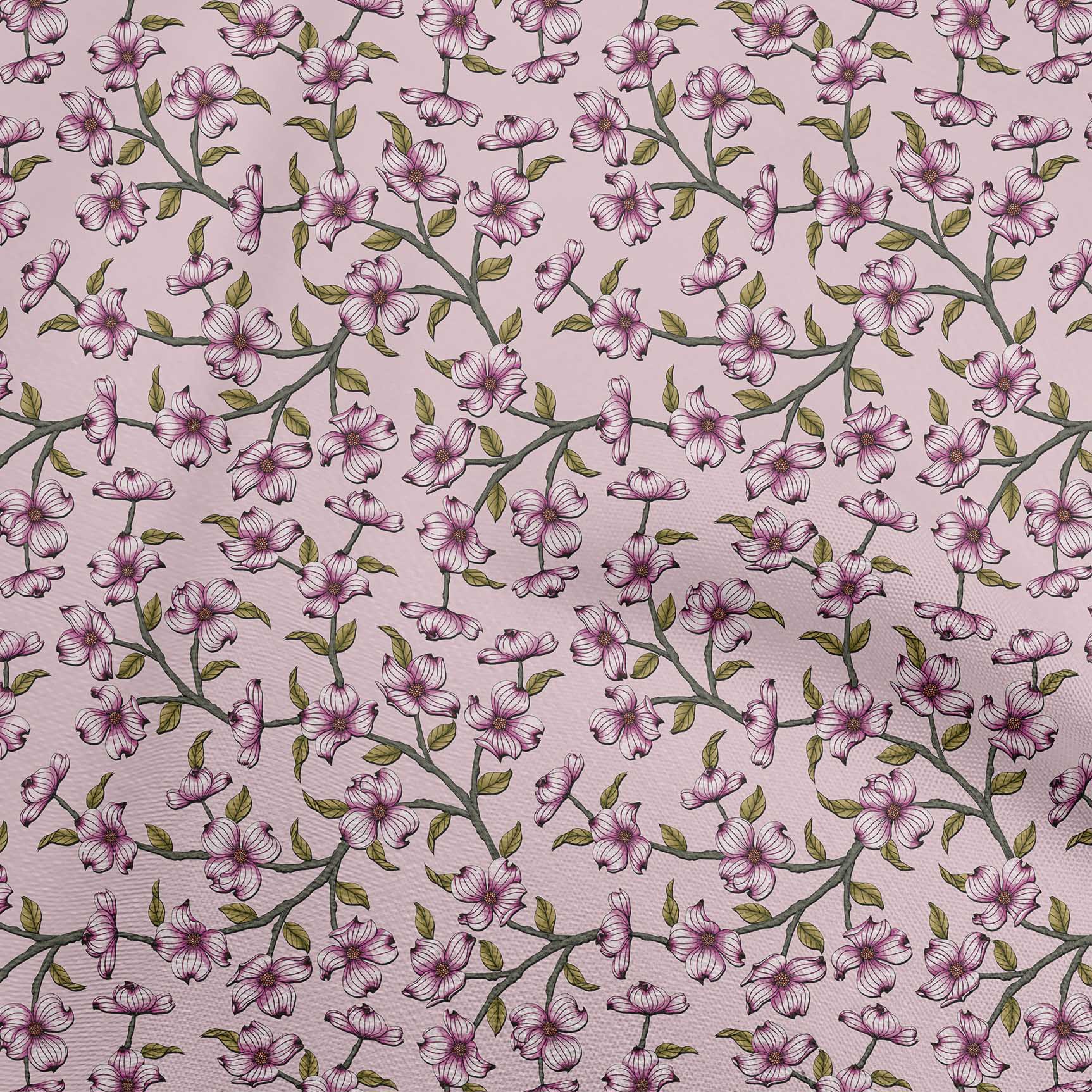 

OneOone Cotton Flex Brown Fabric Floral Retro Fabric для пошиття друкованої тканини для рукоділля у дворі 40 дюймів 42 Inch Wide - Viscose Chiffon світло-рожевий колір