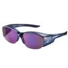 Swans Sunglasses Overglasses Polarized Ultra Lens Model OG5-0170 SCLA Smoke Clear