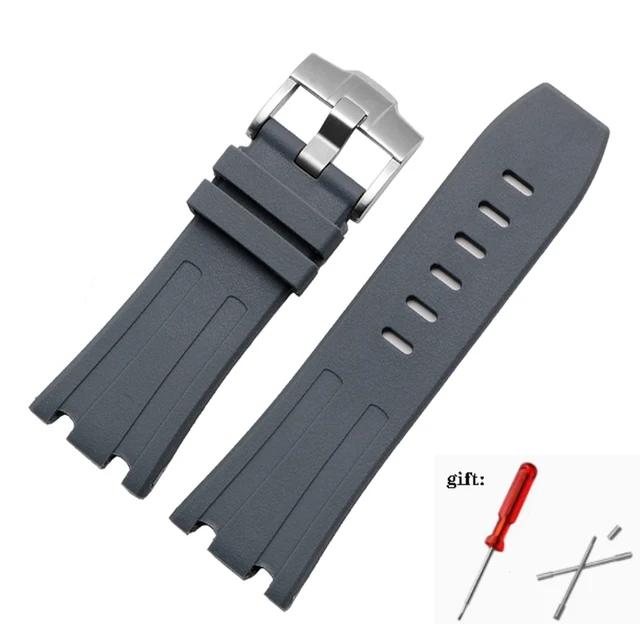 For Audemars and Piguet Royal Oak Strap Original AP 15710 26470 Silicone Rubber Sport Watch Strap 28mm Watchband Accessories