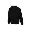 Puma Solid Color Logo Hoodie With Drawstring Unisex Hoodies Black 539755-01