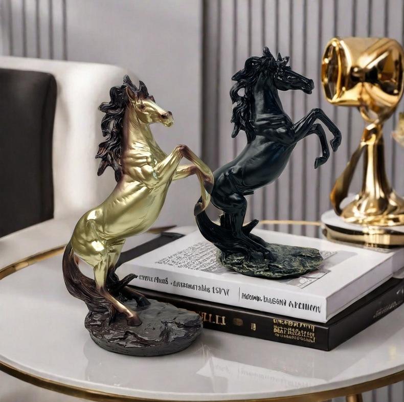 New Ornaments To The Horse To Successfully Live In The Living Room The Entrance of The Handicrafts Office Desk Decoration, Gifts To The House