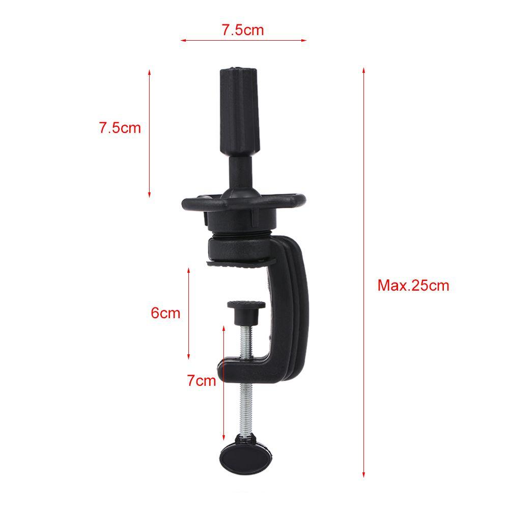Tool Clamp Dummy Hair Training Head Holder Training Head Stand Hair Accessory Tools Wig Stands