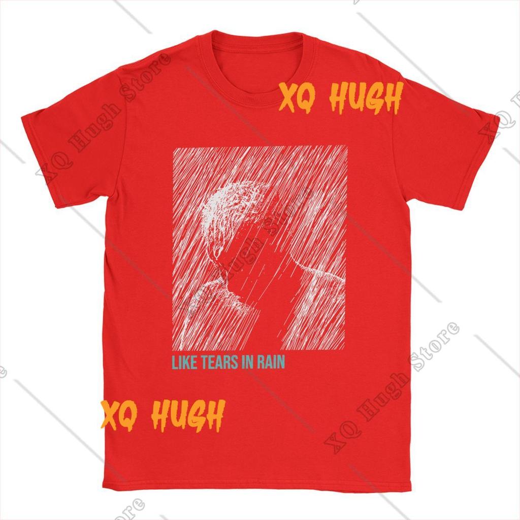 Blades Runners Like Tears In Rain T Shirts for Men Cotton Vintage T-Shirts Crewneck 2049 Y2k Harajuku Tee Shirt Short Sleeve New