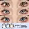 Colored Lenses with Diopters Brown Prescription Lenses Gray Contact Lenses Eye Lenses for Myopia Lenses